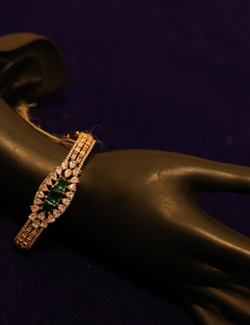 Emerald Indowestern Bracelet